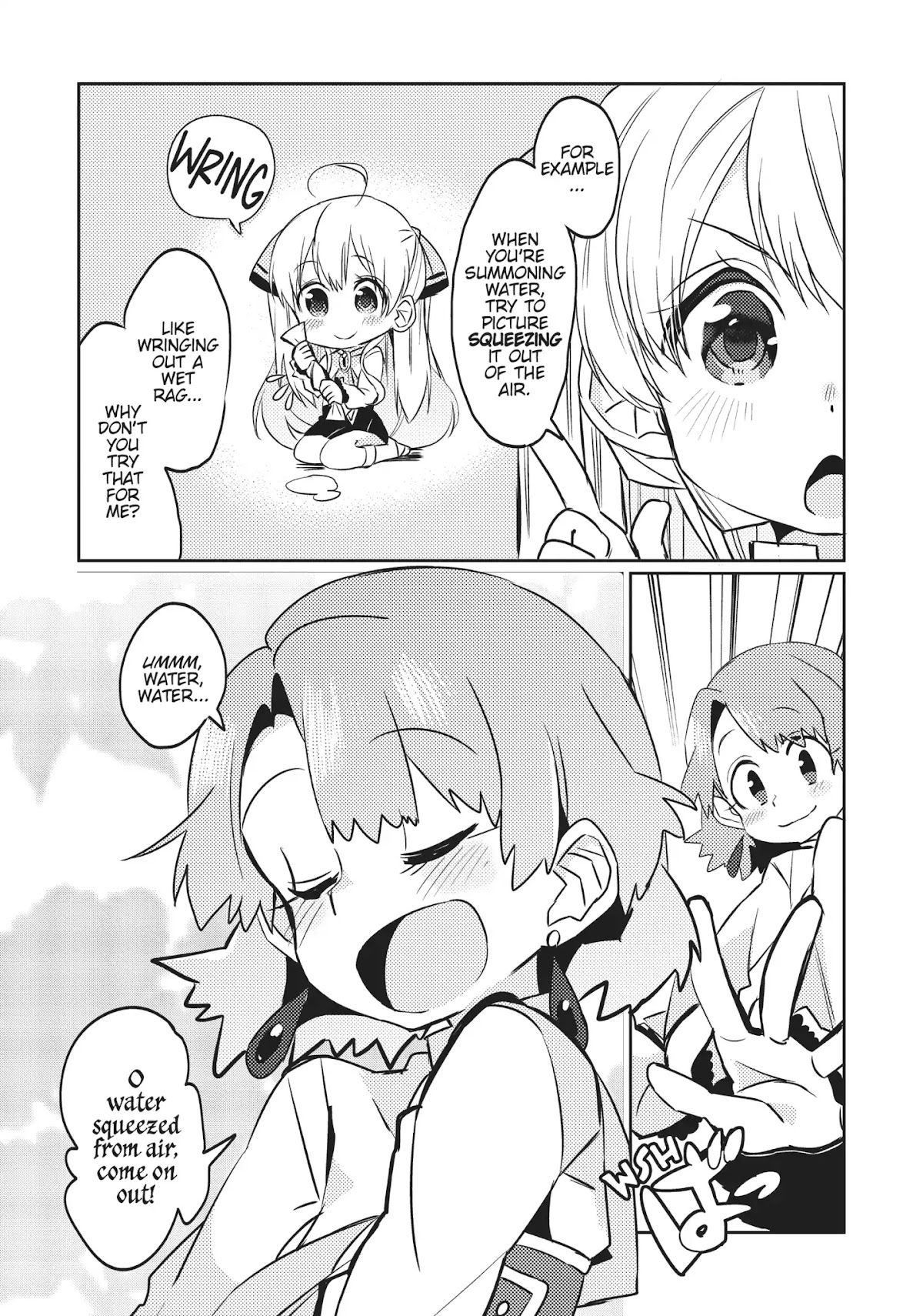 Watashi, Nouryoku wa Heikinchi de tte Itta yo ne! Chapter 5 page 21 - Chapter 5: Secret Magic