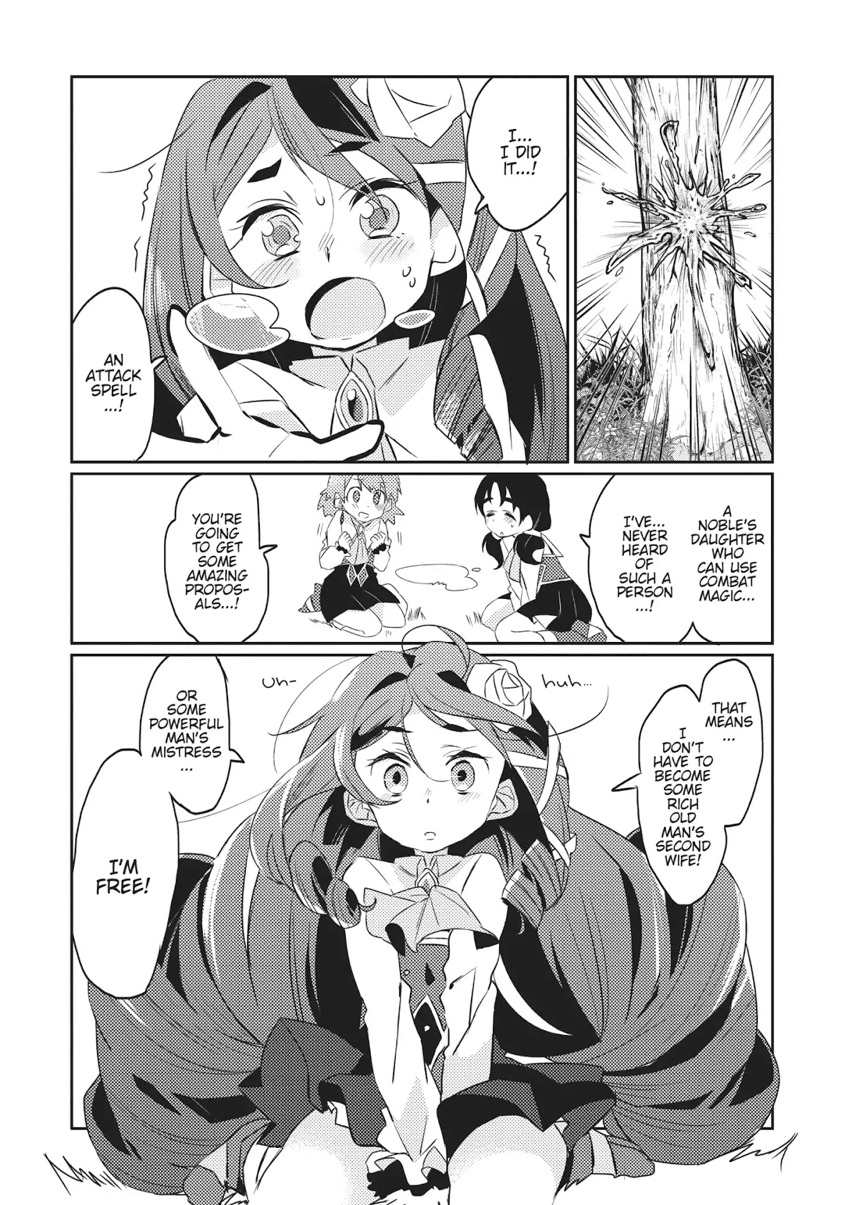 Watashi, Nouryoku wa Heikinchi de tte Itta yo ne! Chapter 5 page 26 - Chapter 5: Secret Magic