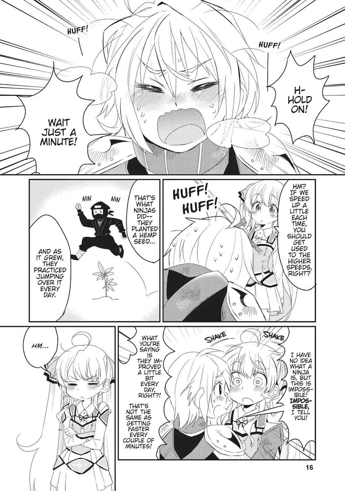 Watashi, Nouryoku wa Heikinchi de tte Itta yo ne! Chapter 7 page 17 - Chapter 7: Bedtime Stories