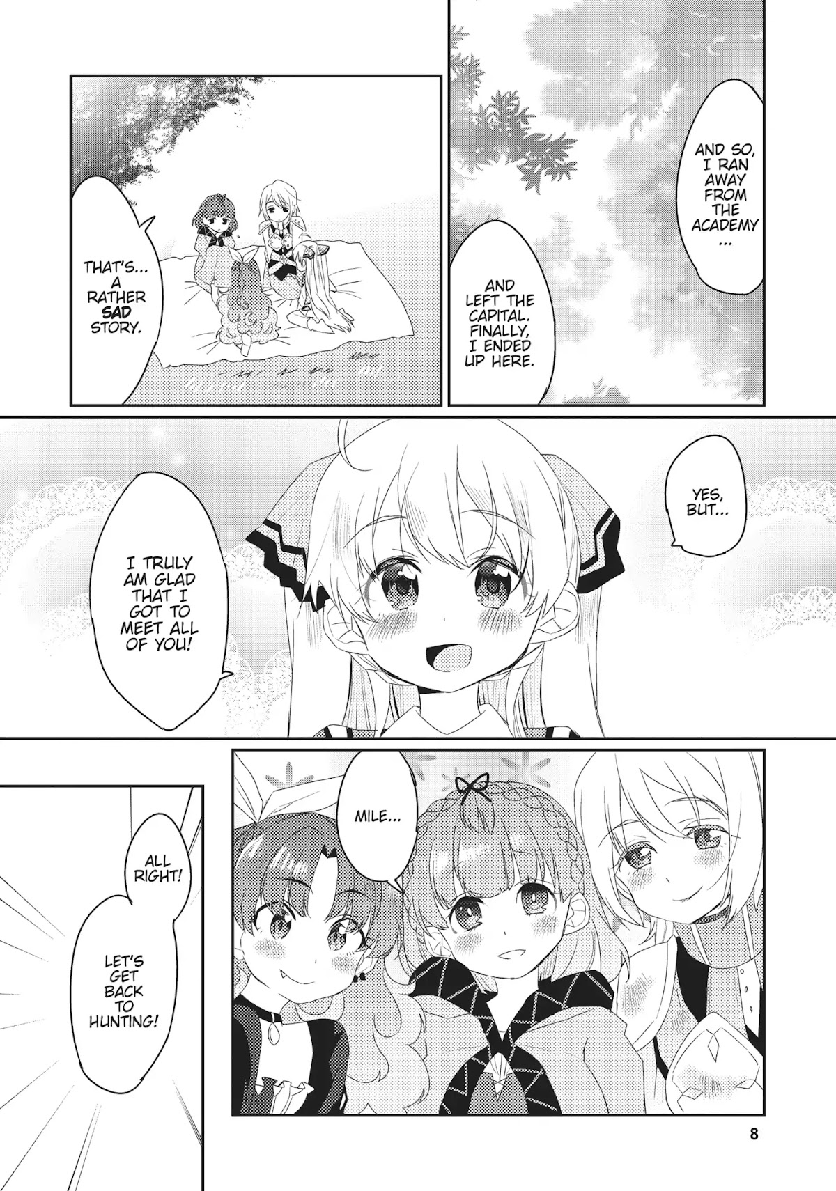 Watashi, Nouryoku wa Heikinchi de tte Itta yo ne! Chapter 7 page 9 - Chapter 7: Bedtime Stories