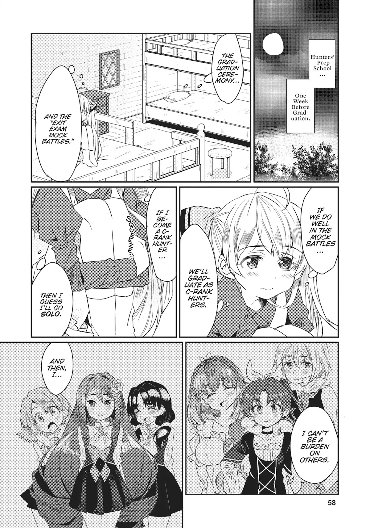 Watashi, Nouryoku wa Heikinchi de tte Itta yo ne! Chapter 9 page 2 - Chapter 9: The Graduation Exam Part 1