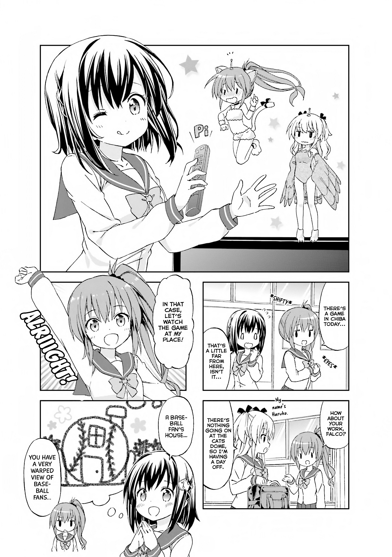 Watashi wo Kyuujo ni Tsuretette! Chapter 3 page 1 - Chapter 3: Scramble home game