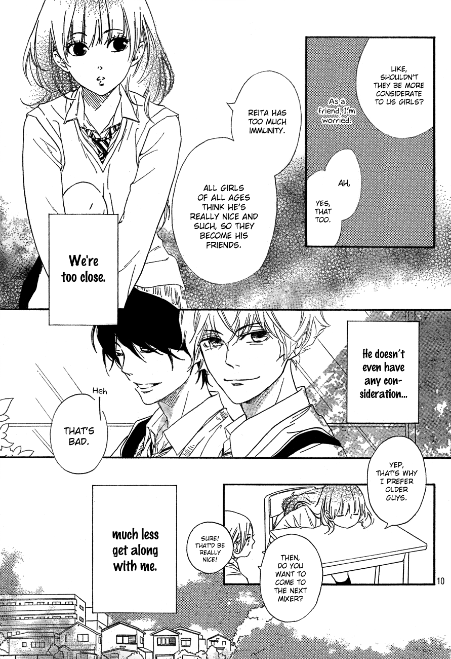 Watashitachi ni wa Kabe ga Aru. Chapter 1 page 10 - Chapter 1: Let's Go Out