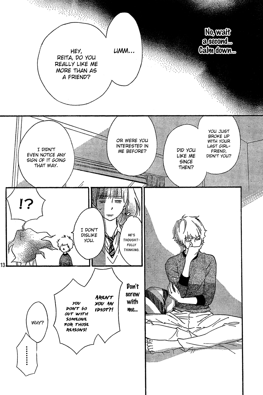 Watashitachi ni wa Kabe ga Aru. Chapter 1 page 13 - Chapter 1: Let's Go Out