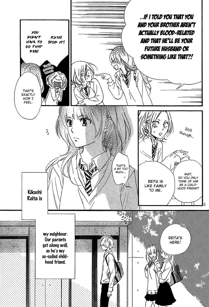 Watashitachi ni wa Kabe ga Aru. Chapter 1 page 7 - Chapter 1: Let's Go Out