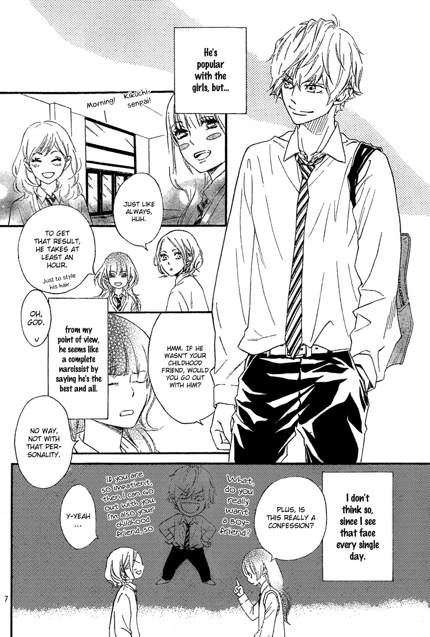 Watashitachi ni wa Kabe ga Aru. Chapter 1 page 8 - Chapter 1: Let's Go Out