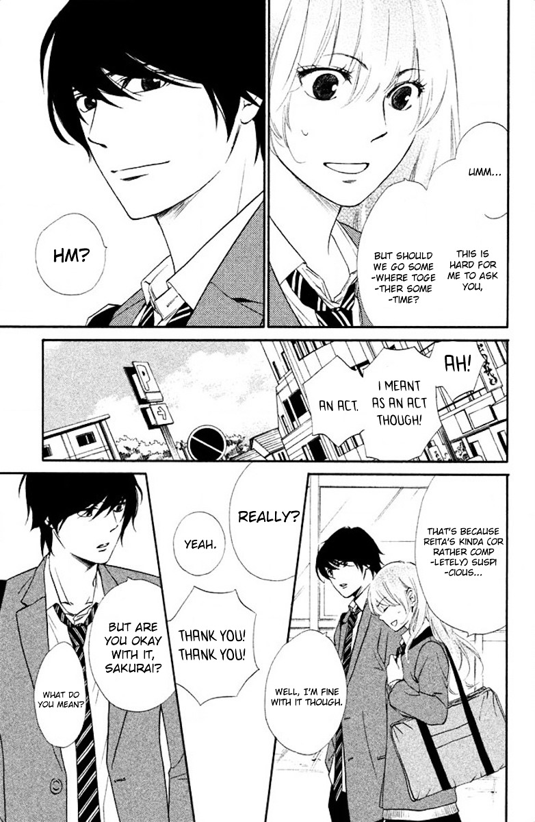 Watashitachi ni wa Kabe ga Aru. Chapter 13 page 21 - Chapter 13 : The Form of a Fake