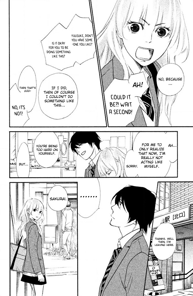 Watashitachi ni wa Kabe ga Aru. Chapter 13 page 22 - Chapter 13 : The Form of a Fake