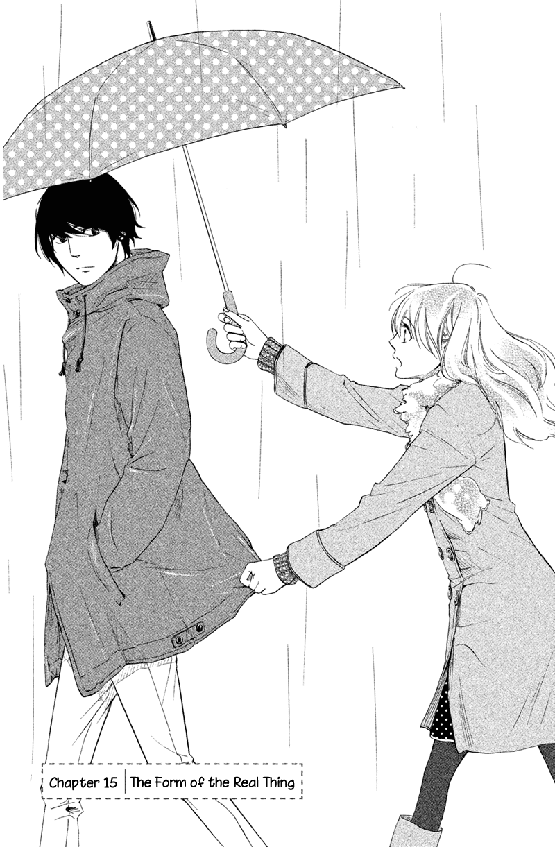Watashitachi ni wa Kabe ga Aru. Chapter 15 page 1 - Chapter 15 : The Form of the Real Thing