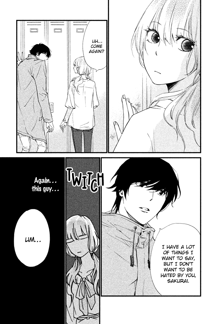 Watashitachi ni wa Kabe ga Aru. Chapter 15 page 19 - Chapter 15 : The Form of the Real Thing