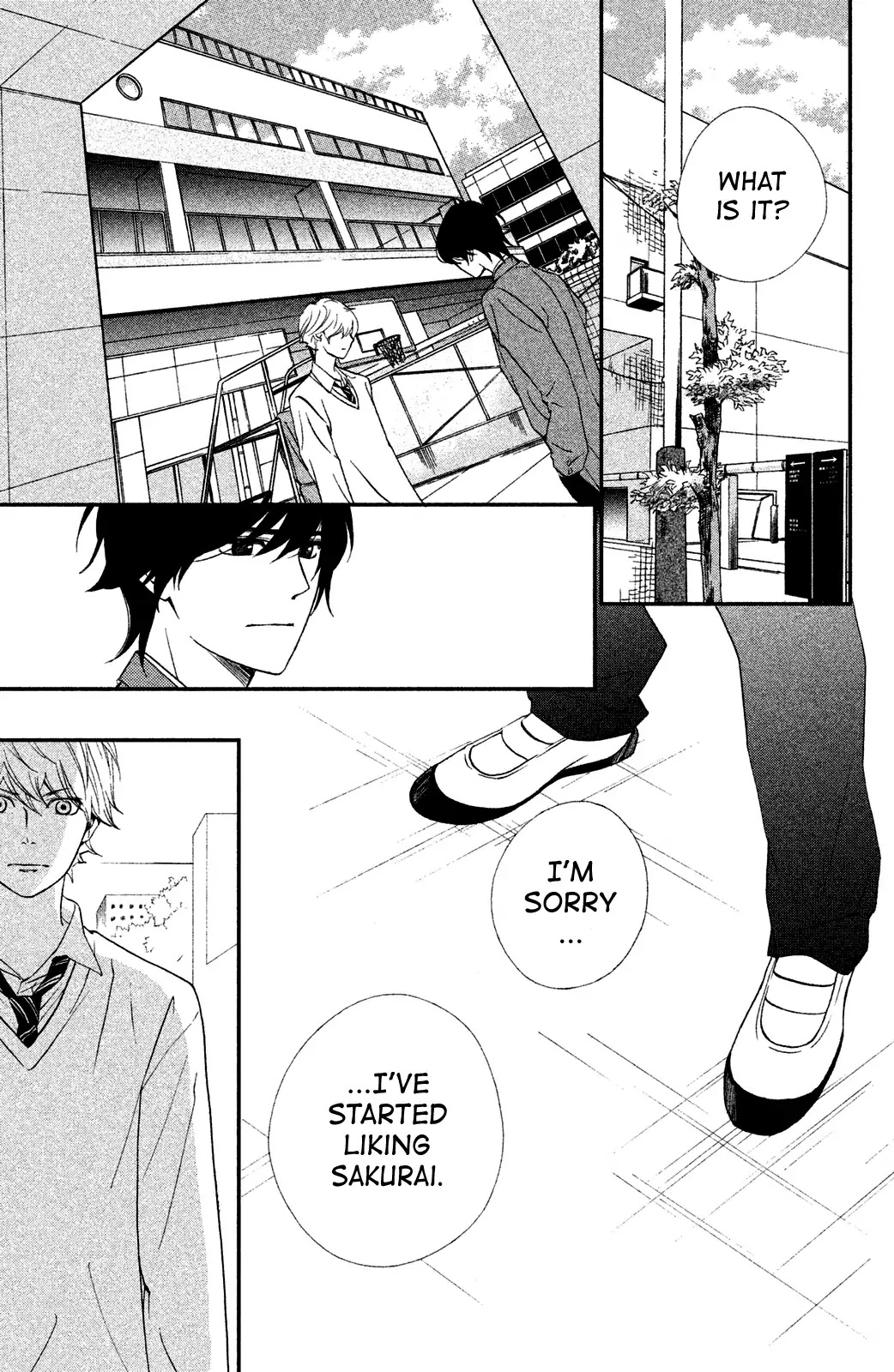 Watashitachi ni wa Kabe ga Aru. Chapter 16 page 19 - Chapter 16
