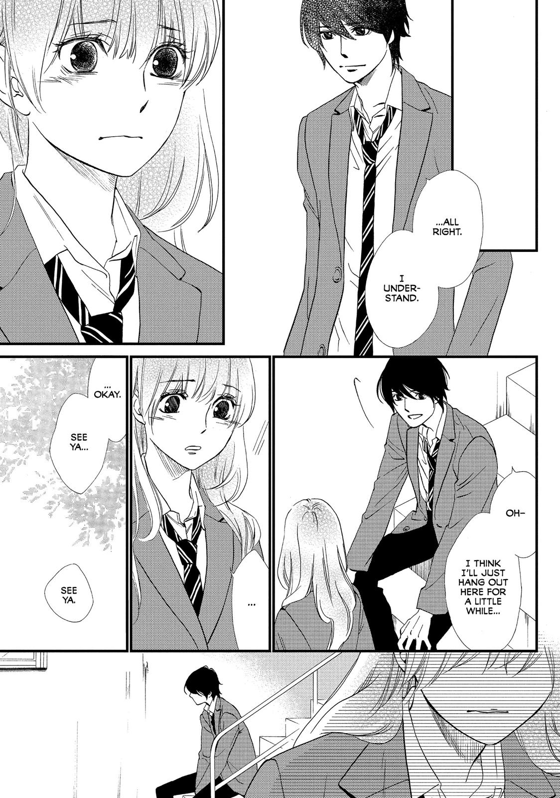 Watashitachi ni wa Kabe ga Aru. Chapter 21 page 18 - Chapter 21