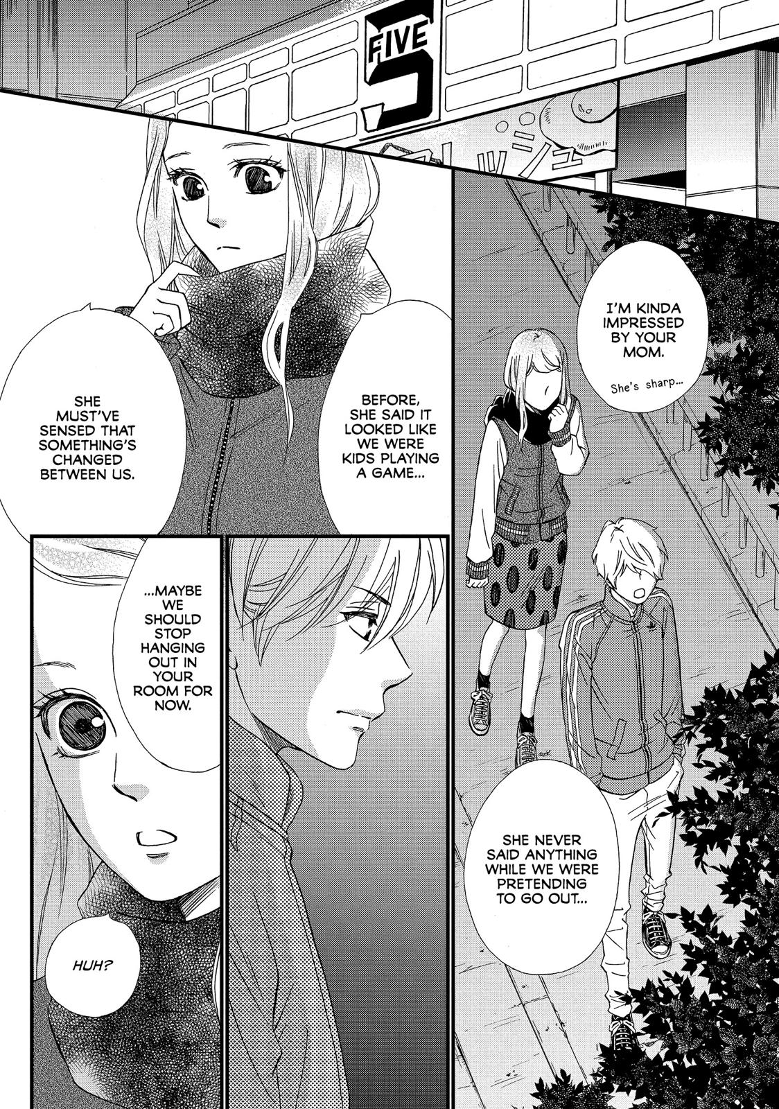 Watashitachi ni wa Kabe ga Aru. Chapter 26 page 36 - Chapter 26