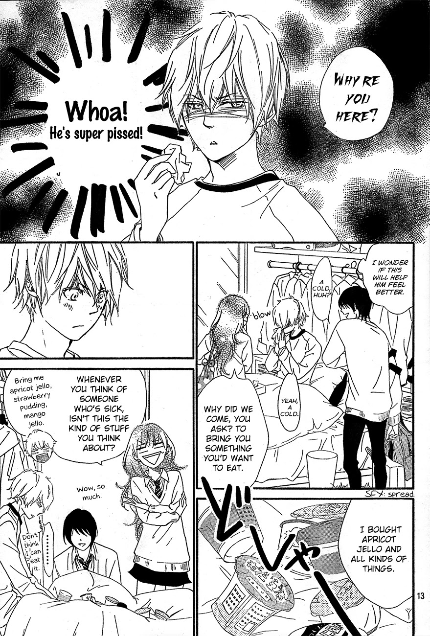Watashitachi ni wa Kabe ga Aru. Chapter 3 page 14 - Chapter 3: Let's Kiss