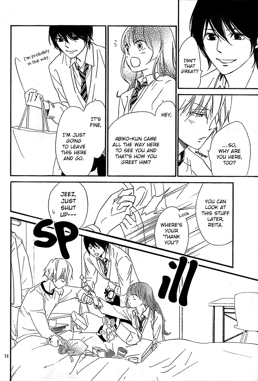 Watashitachi ni wa Kabe ga Aru. Chapter 3 page 15 - Chapter 3: Let's Kiss