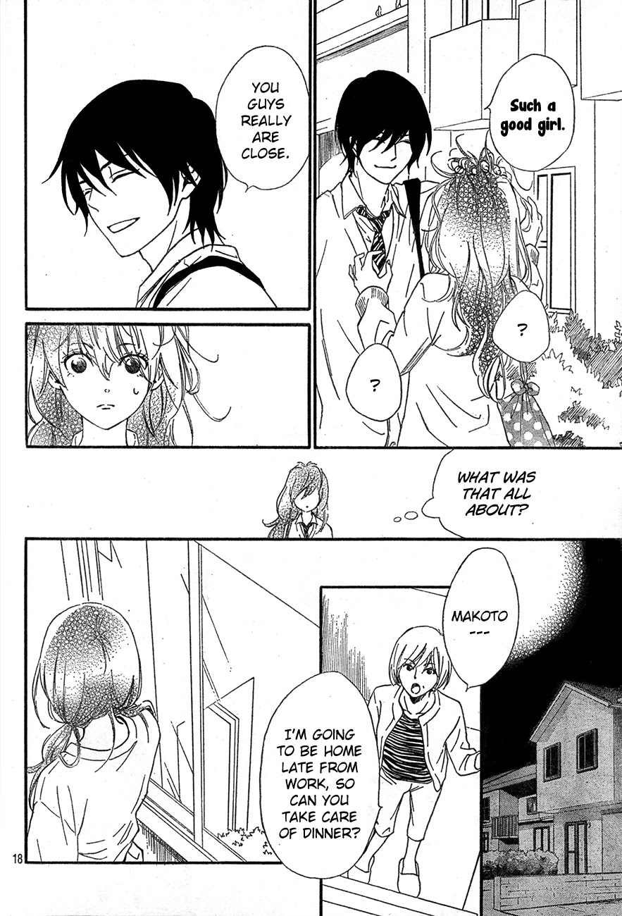 Watashitachi ni wa Kabe ga Aru. Chapter 3 page 19 - Chapter 3: Let's Kiss
