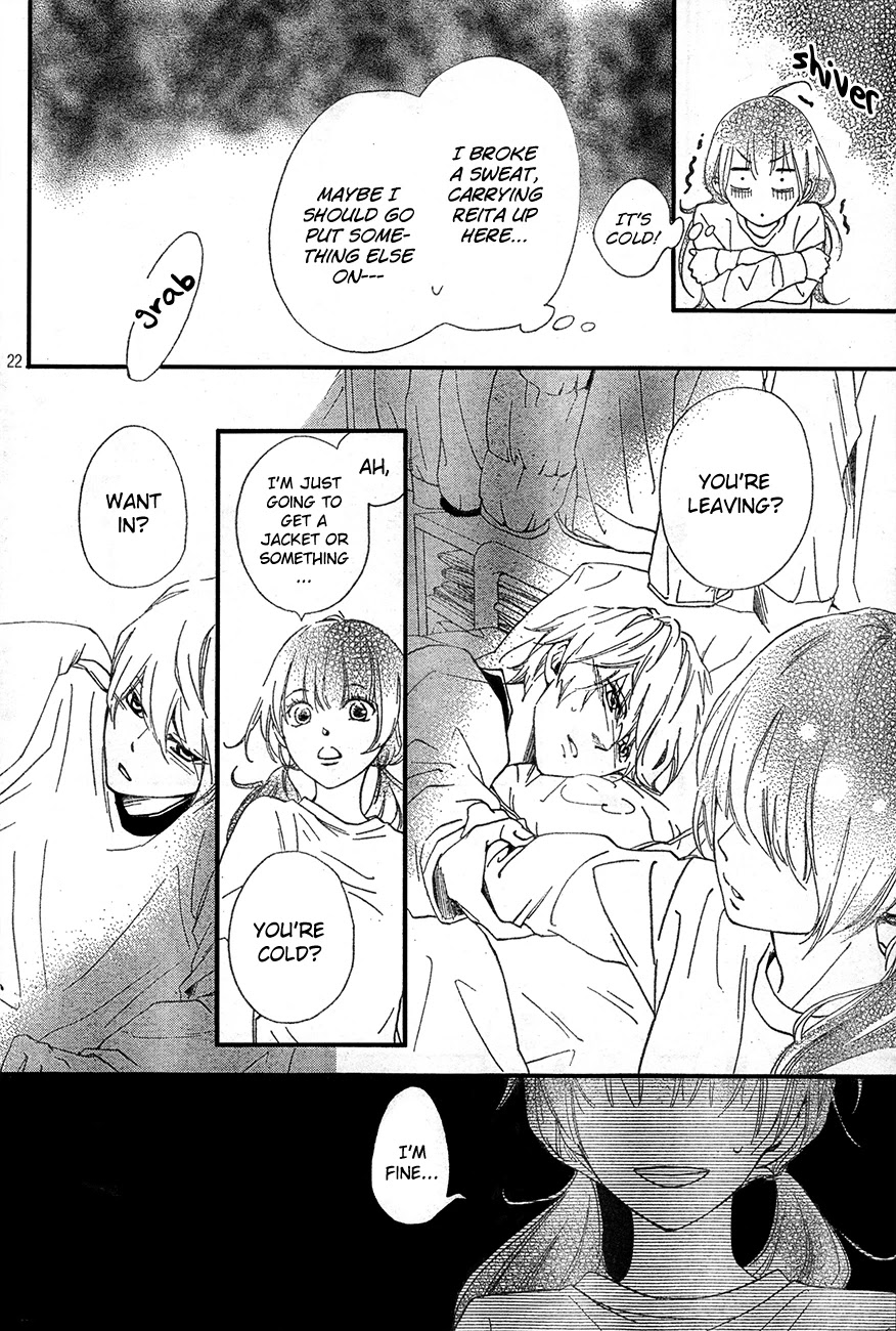 Watashitachi ni wa Kabe ga Aru. Chapter 3 page 23 - Chapter 3: Let's Kiss
