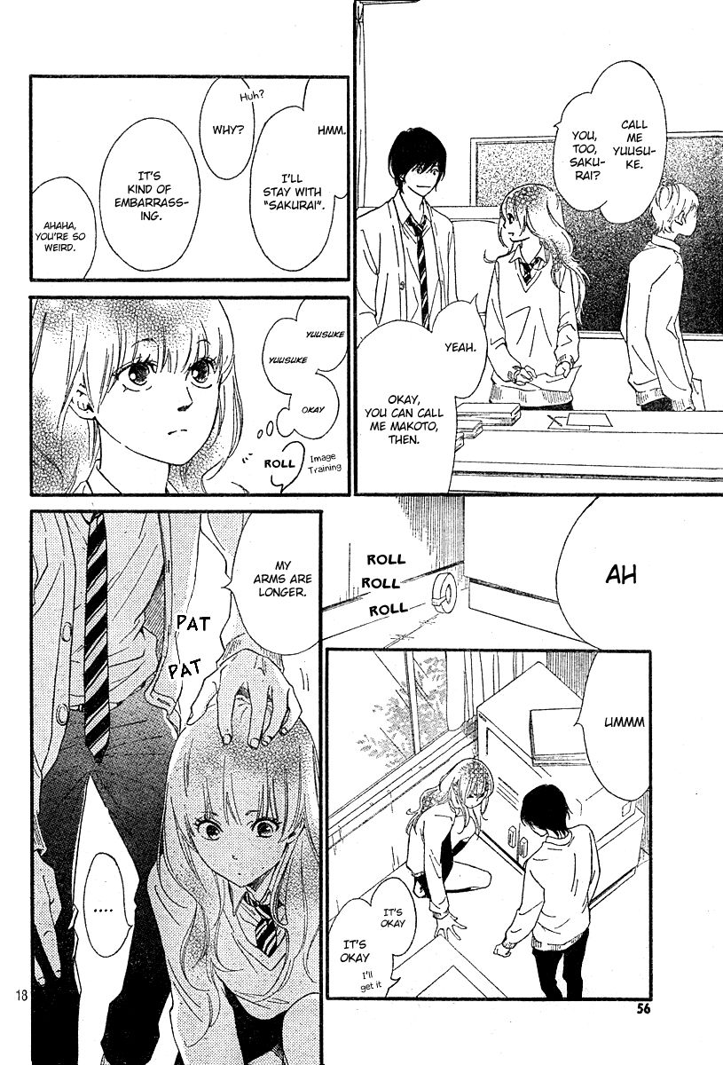Watashitachi ni wa Kabe ga Aru. Chapter 5 page 18 - Chapter 5