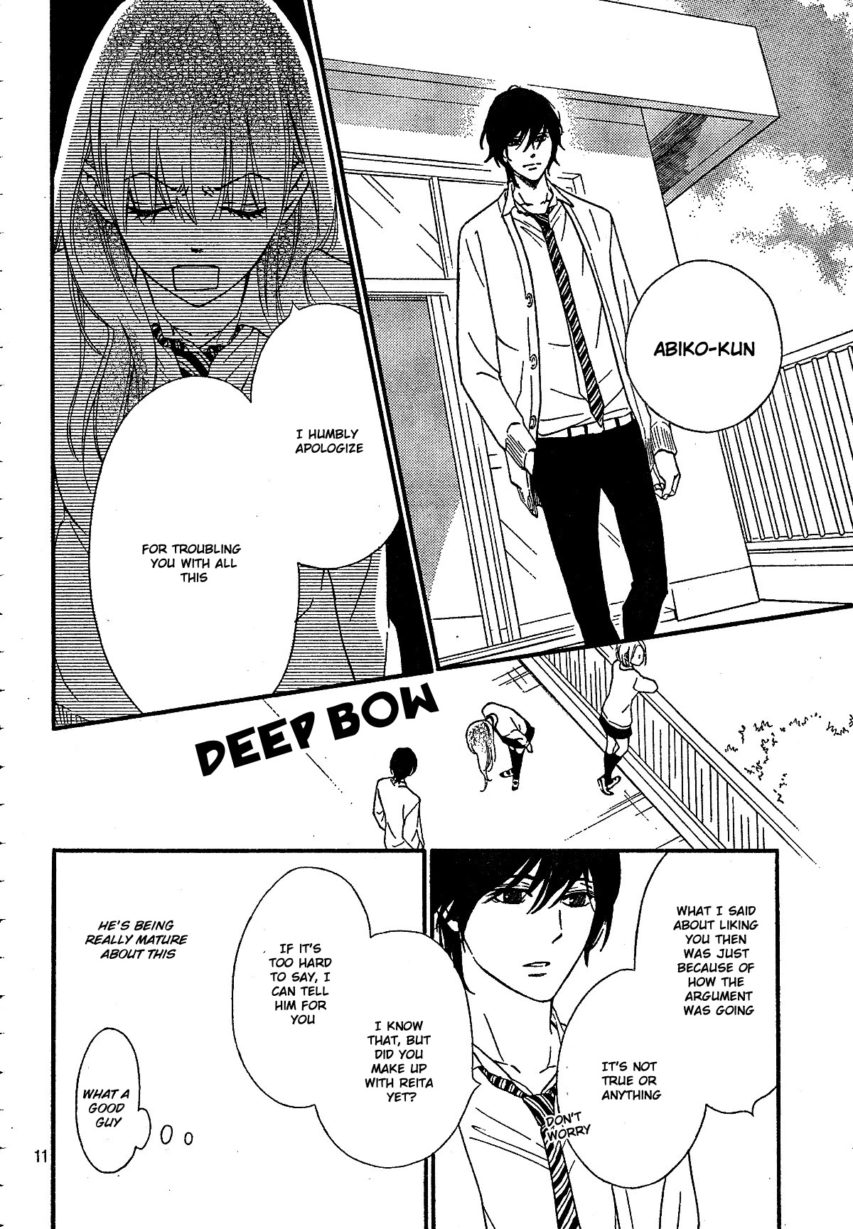 Watashitachi ni wa Kabe ga Aru. Chapter 6 page 12 - Chapter 6: Two Peas in a Pod