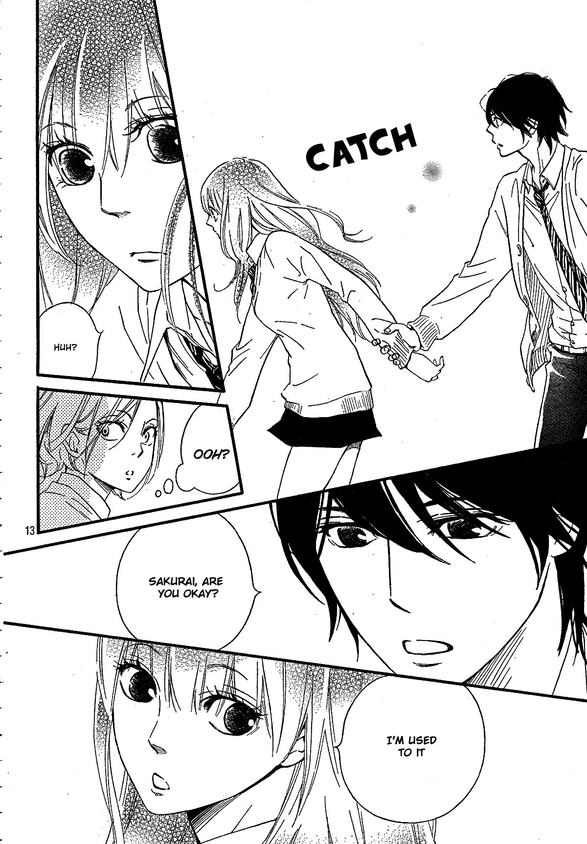 Watashitachi ni wa Kabe ga Aru. Chapter 6 page 14 - Chapter 6: Two Peas in a Pod