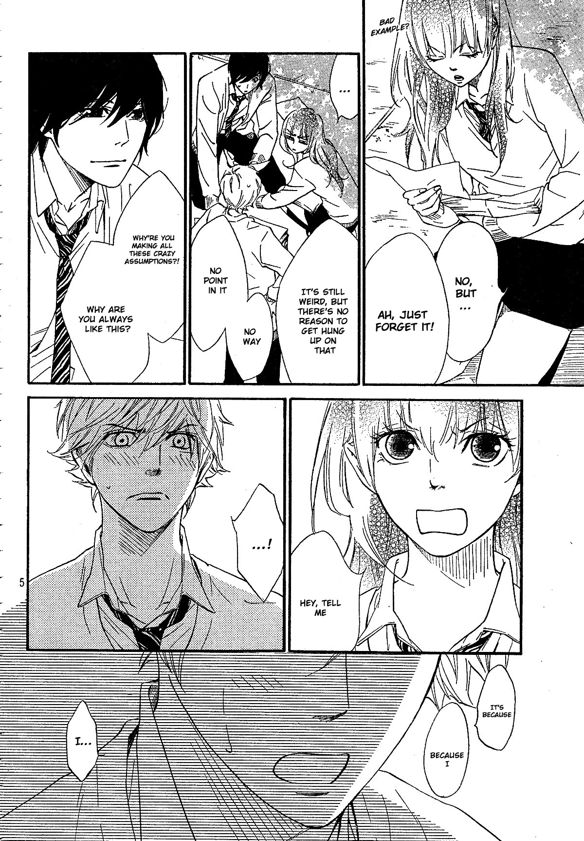 Watashitachi ni wa Kabe ga Aru. Chapter 6 page 6 - Chapter 6: Two Peas in a Pod
