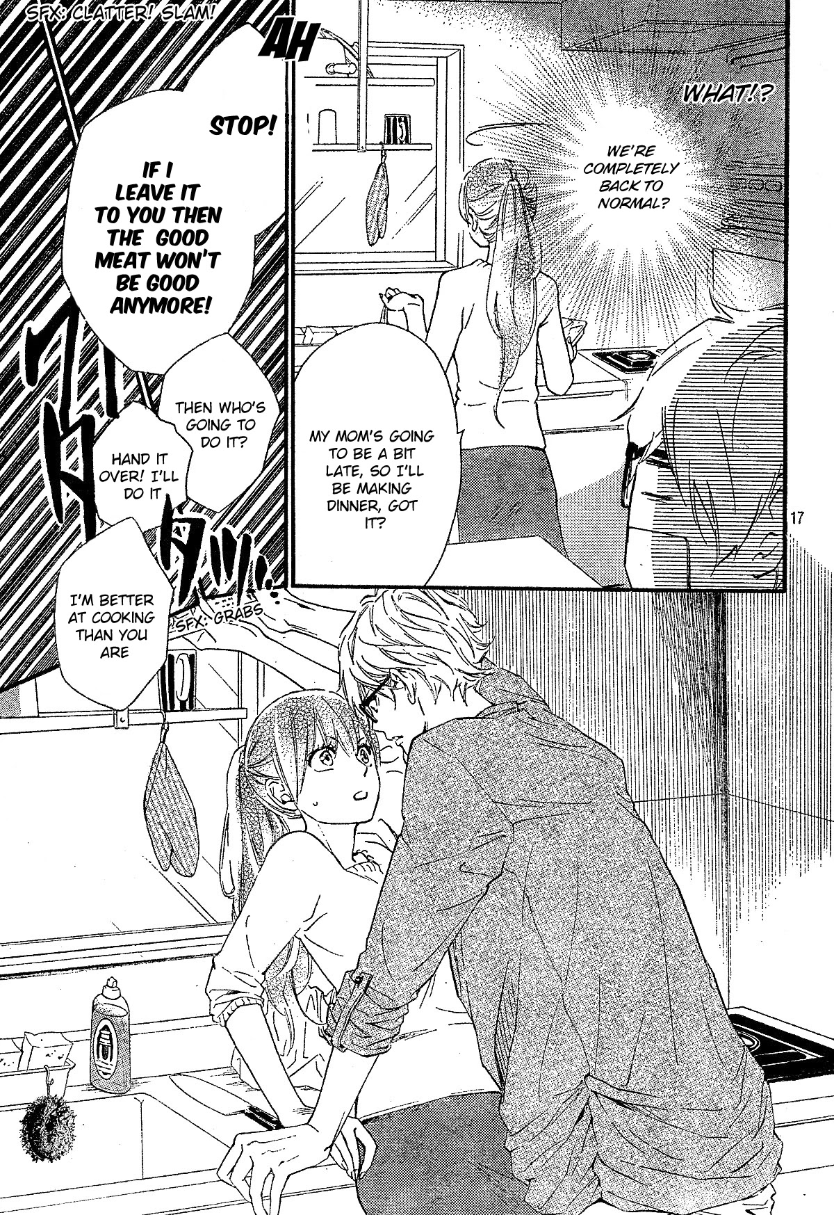 Watashitachi ni wa Kabe ga Aru. Chapter 7 page 17 - Chapter 7: Can't You Be Honest?