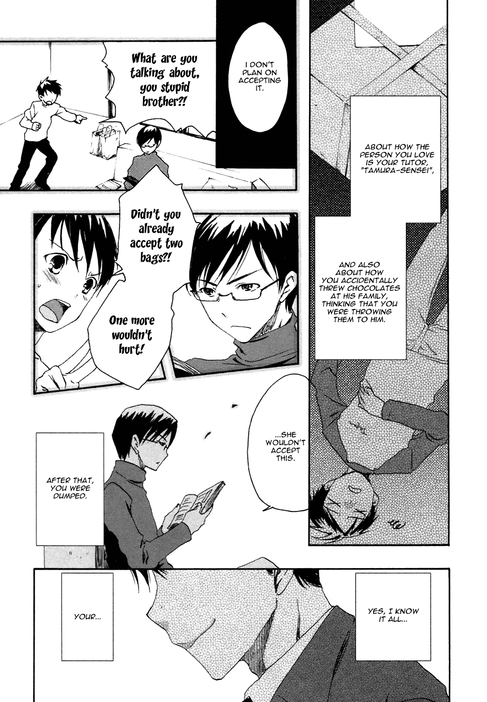 Watashitachi no Tamura-kun Chapter 2 page 14 - Chapter 2: The Face of a Lonely Person