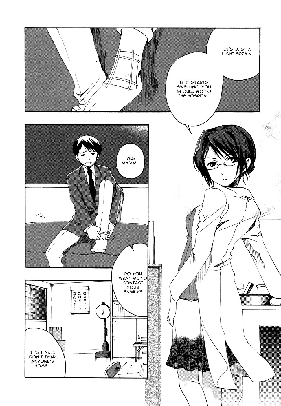 Watashitachi no Tamura-kun Chapter 3 page 10 - Chapter 3: Good bye My Pain