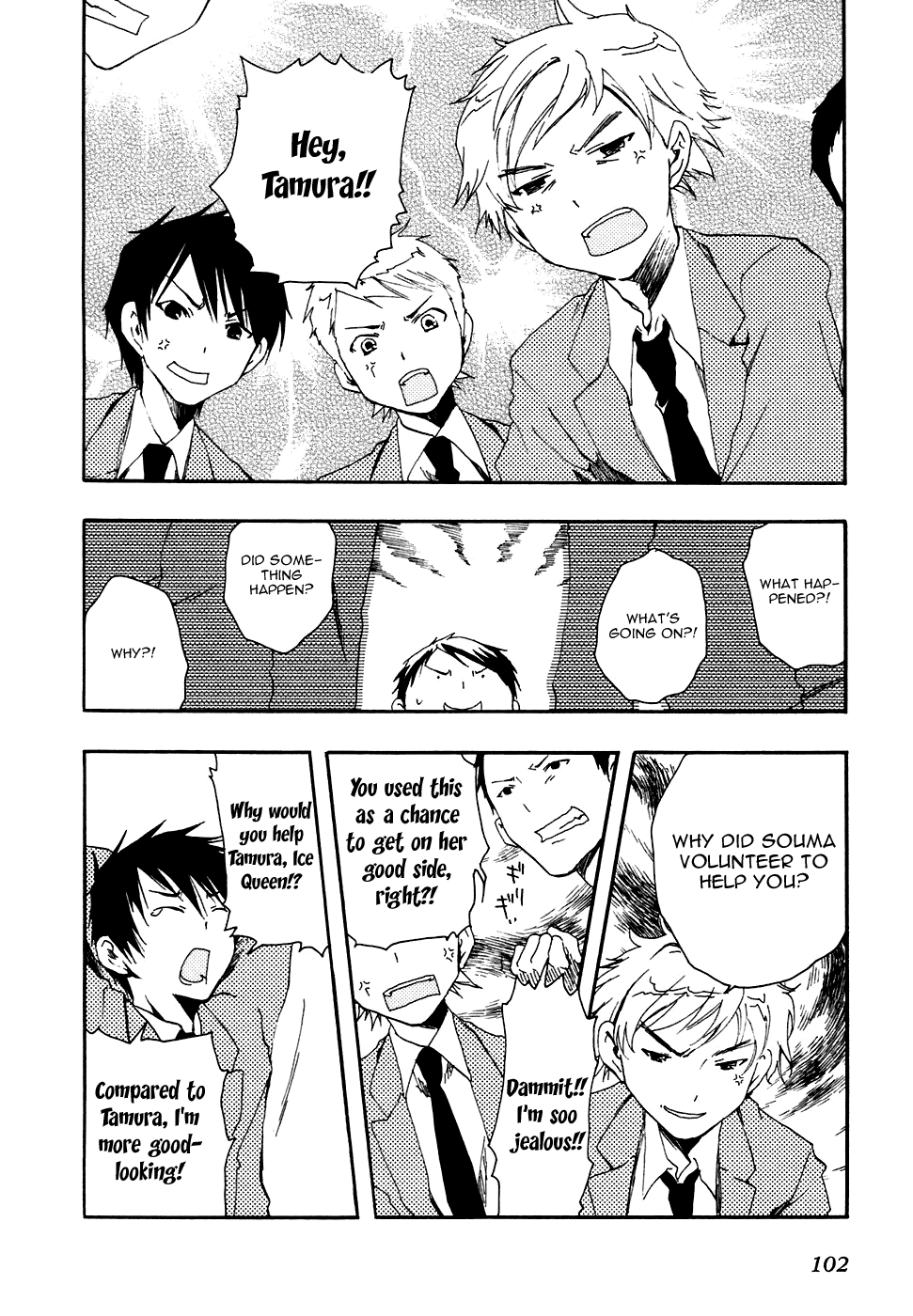 Watashitachi no Tamura-kun Chapter 3 page 6 - Chapter 3: Good bye My Pain