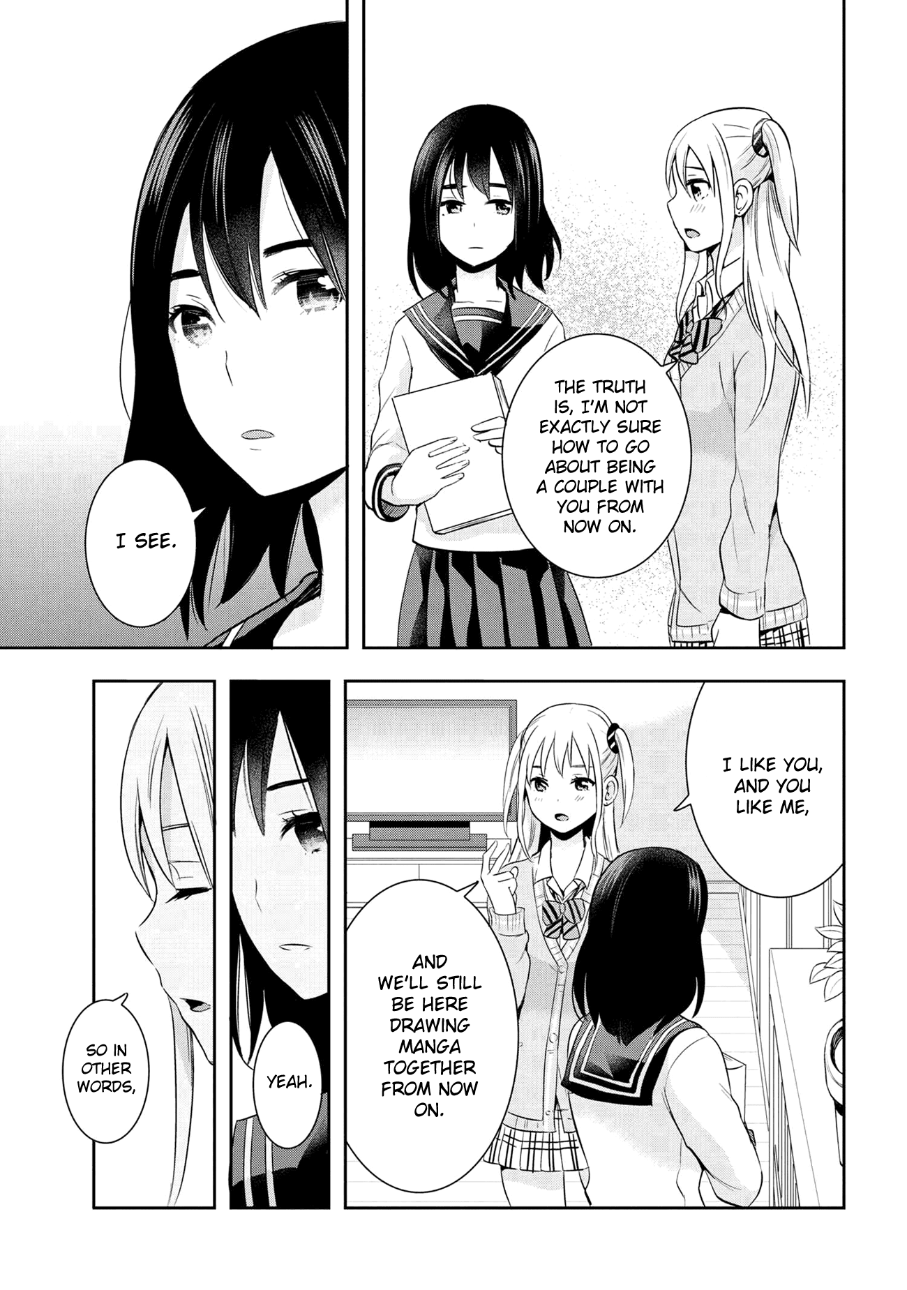 Watashitachi wa Koi wo Egakenai Chapter 21 page 9 - Chapter 21 [END]
