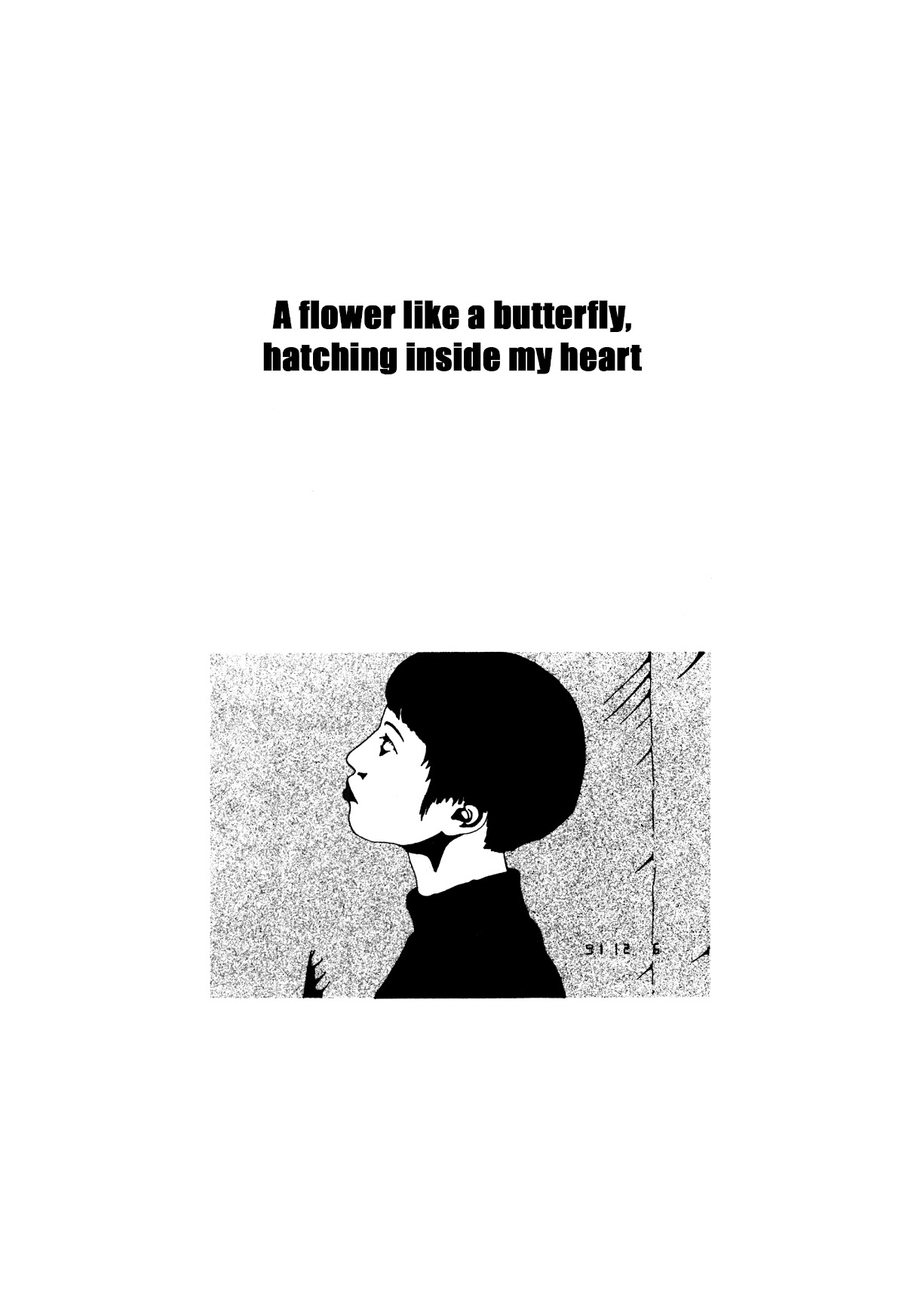Water. Chapter 17 page 1 - Chapter 17: A flower like a butterfly, hatching inside my heart