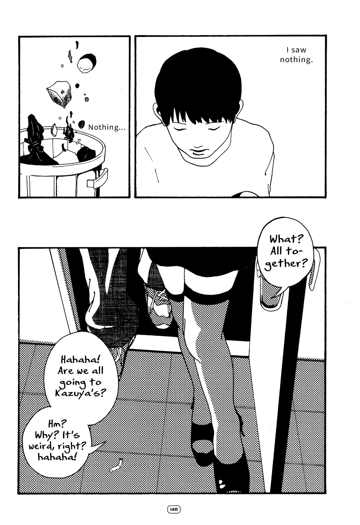 Water. Chapter 17 page 8 - Chapter 17: A flower like a butterfly, hatching inside my heart
