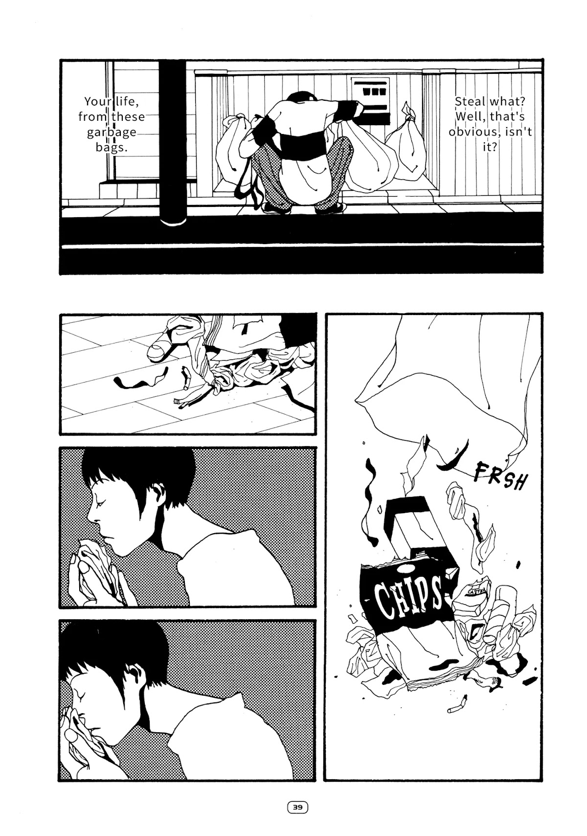 Water. Chapter 6 page 5 - Chapter 6: From a garbage bag with love