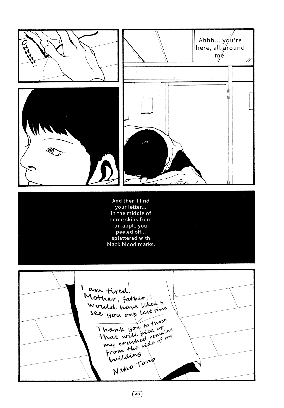Water. Chapter 6 page 6 - Chapter 6: From a garbage bag with love