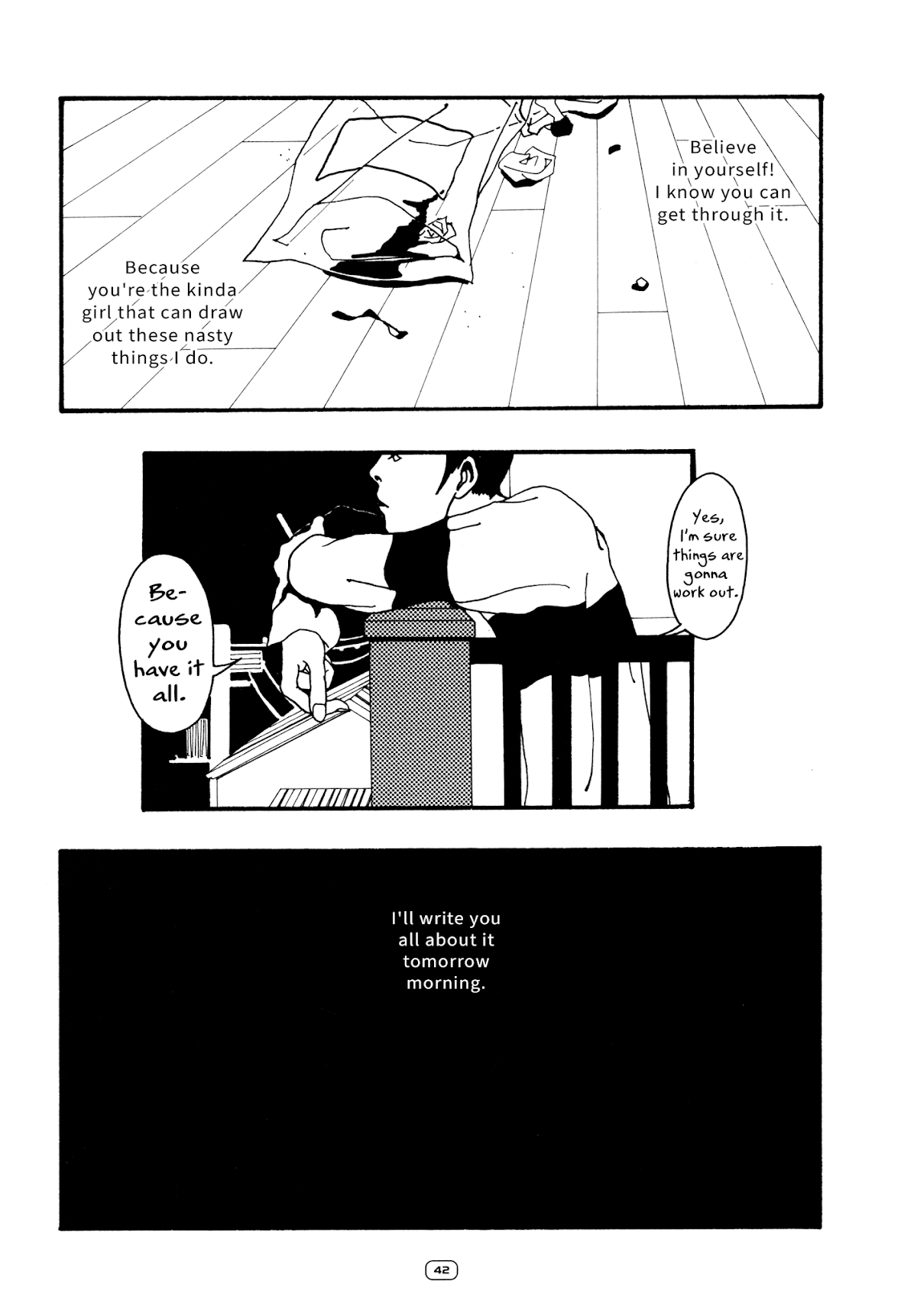 Water. Chapter 6 page 8 - Chapter 6: From a garbage bag with love
