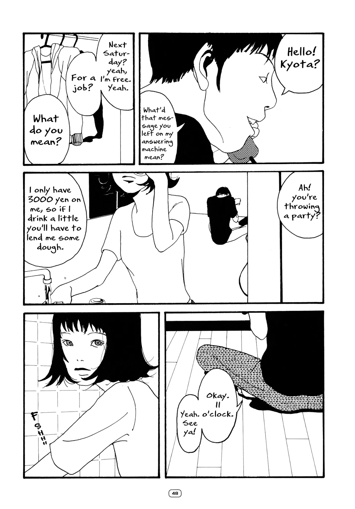 Water. Chapter 7 page 6 - Chapter 7: The Night, Haru and Love