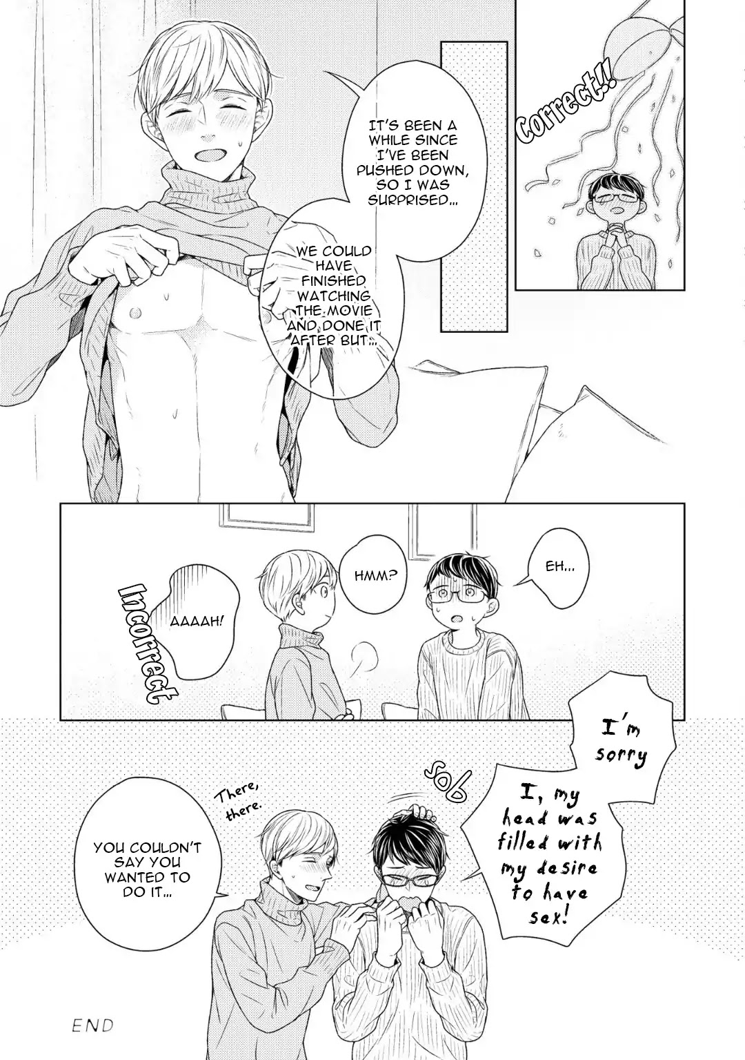 Wazato janakute mo gomennasai Chapter 9.5 page 8 - Vol.1 Chapter Extra: [END]