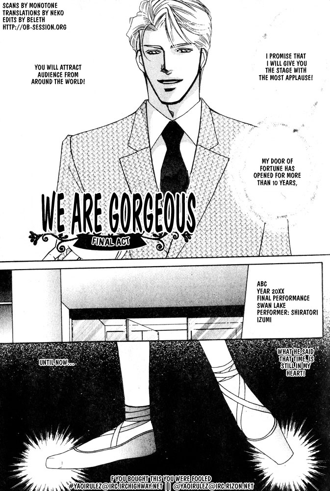 We are Gorgeous Chapter 6 page 1 - Chapter 6
