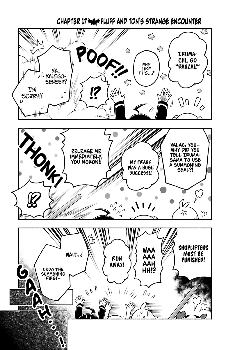 We are the Main Characters of the Demon World Chapter 17 page 1 - Chapter 17: Fluff and Ton's Strange Encounter.