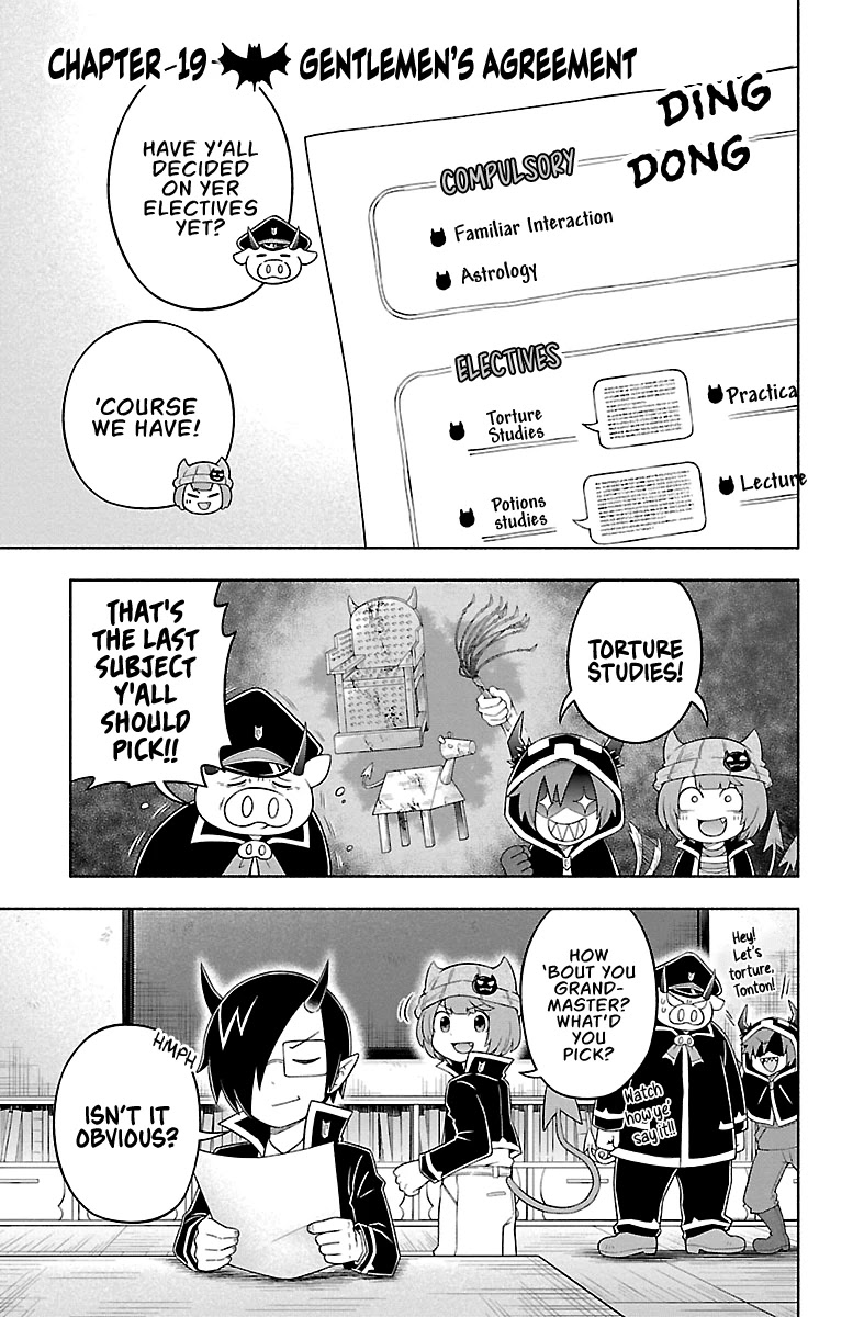 We are the Main Characters of the Demon World Chapter 19 page 1 - Chapter 19: Gentlemen's Agreement.