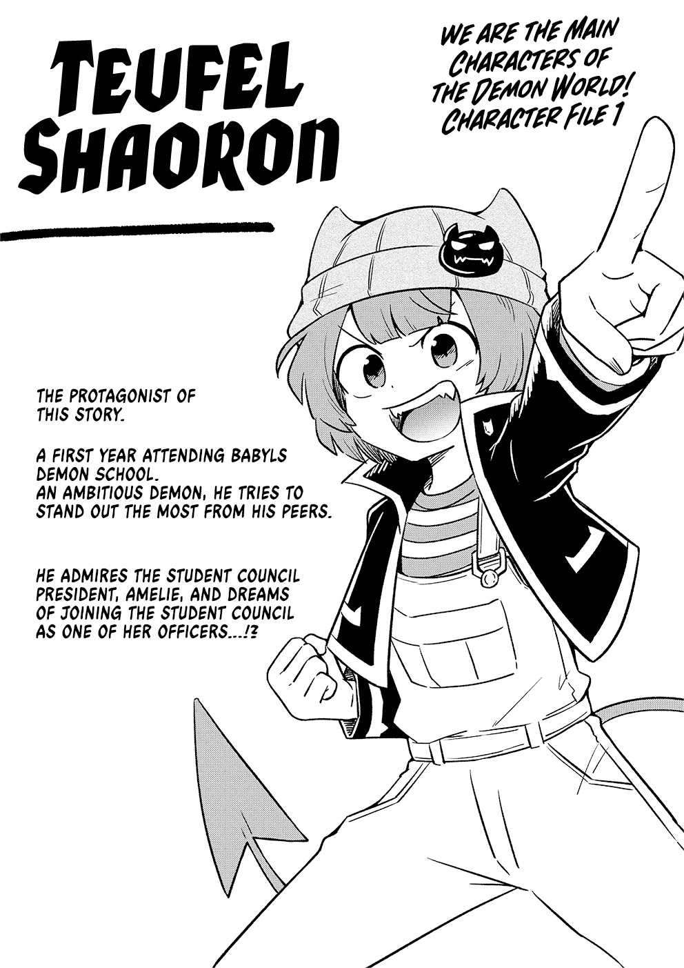 We are the Main Characters of the Demon World Chapter 20.1 page 1 - Chapter 20.1: Character Sheets.