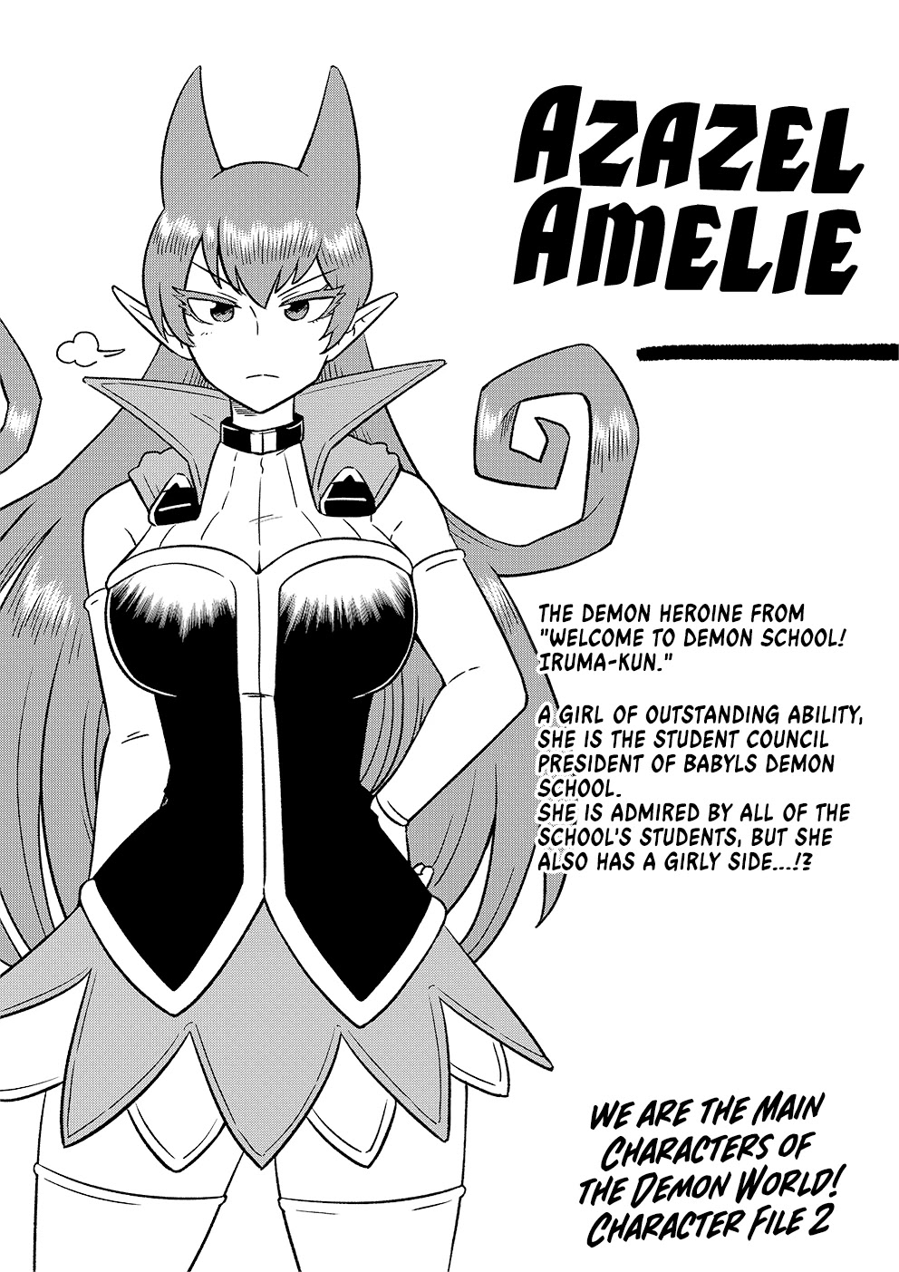 We are the Main Characters of the Demon World Chapter 20.1 page 2 - Chapter 20.1: Character Sheets.