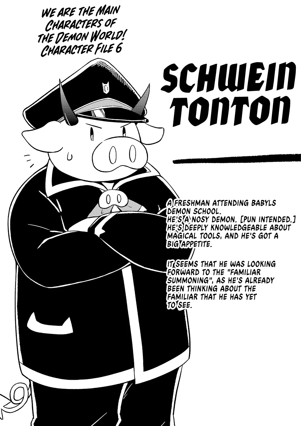 We are the Main Characters of the Demon World Chapter 20.1 page 6 - Chapter 20.1: Character Sheets.