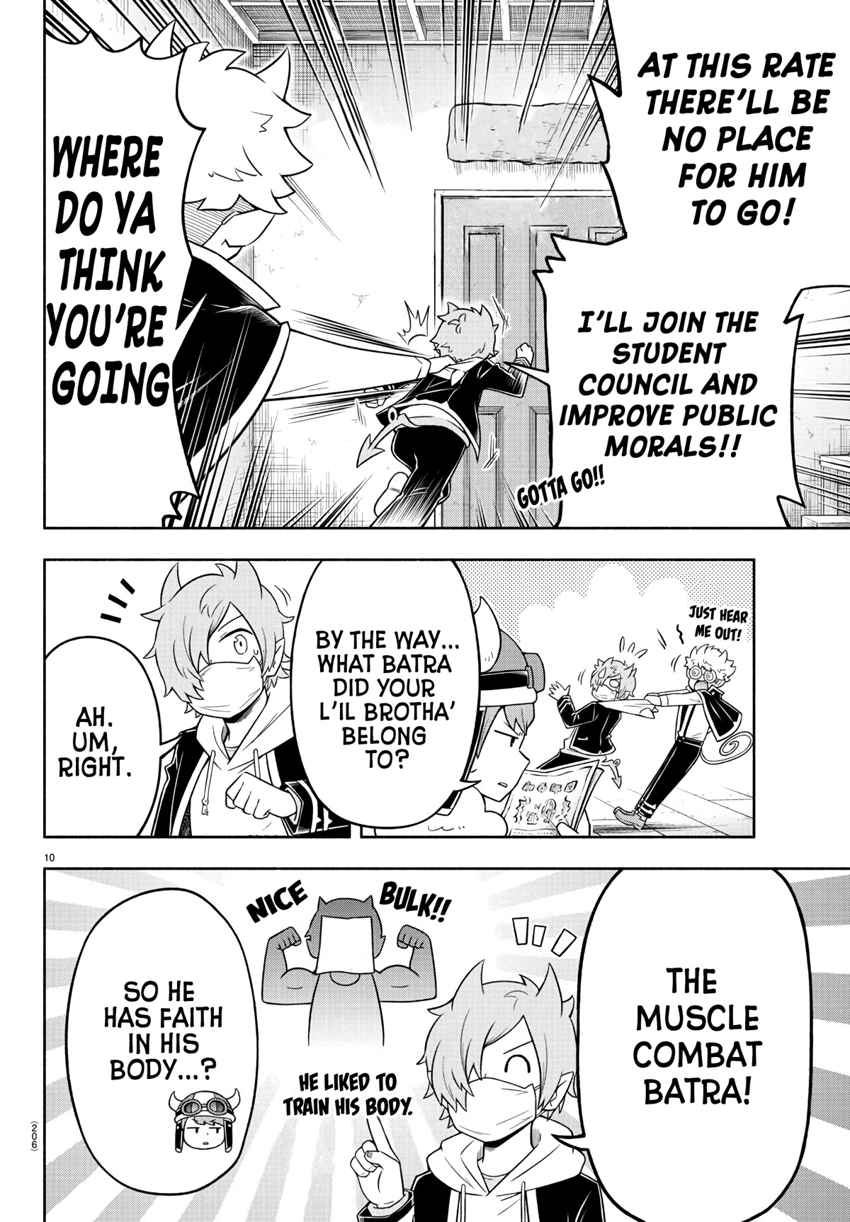 We are the Main Characters of the Demon World Chapter 33 page 10 - Chapter 33: A Li'l Brotha's Batra