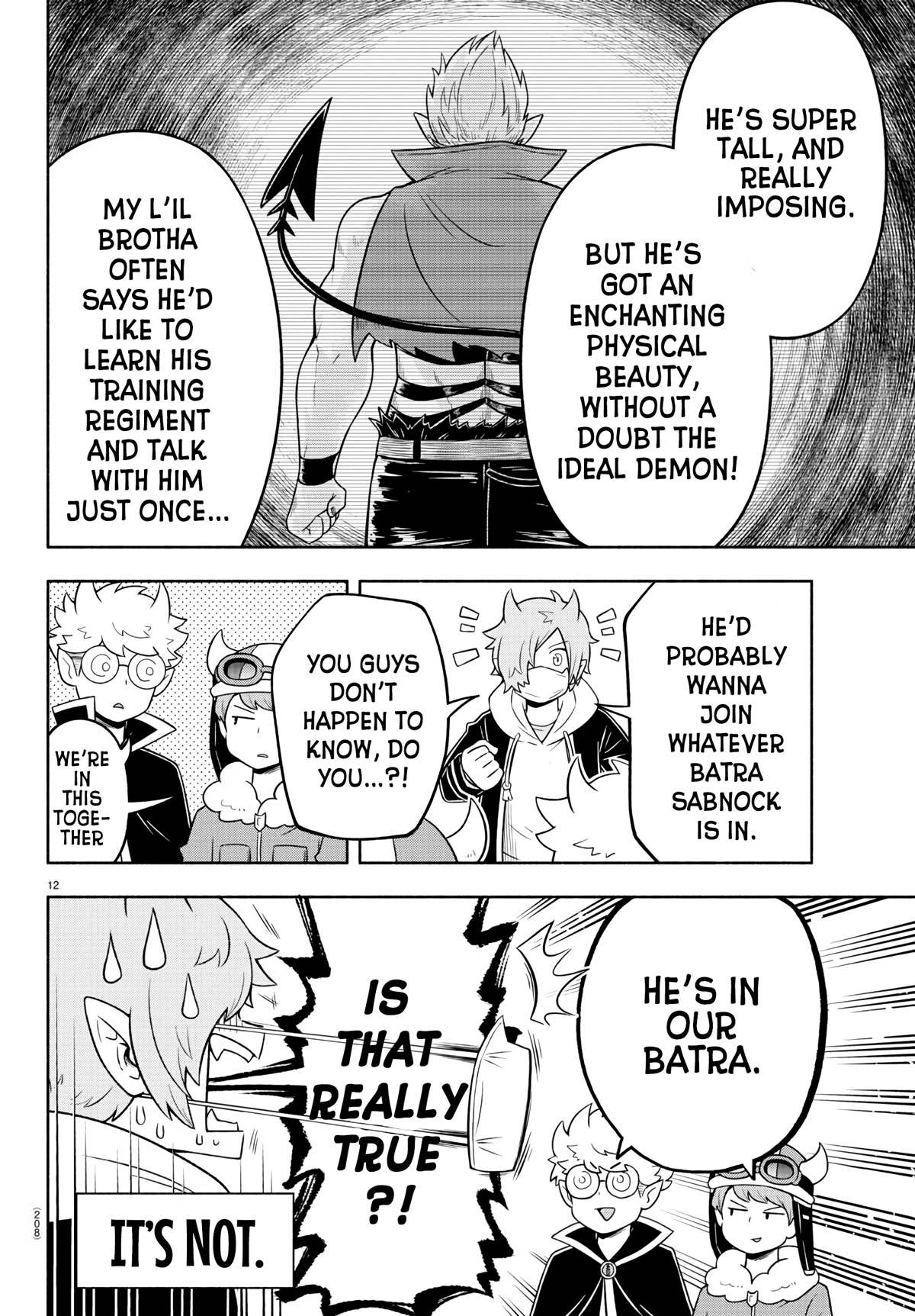 We are the Main Characters of the Demon World Chapter 33 page 12 - Chapter 33: A Li'l Brotha's Batra