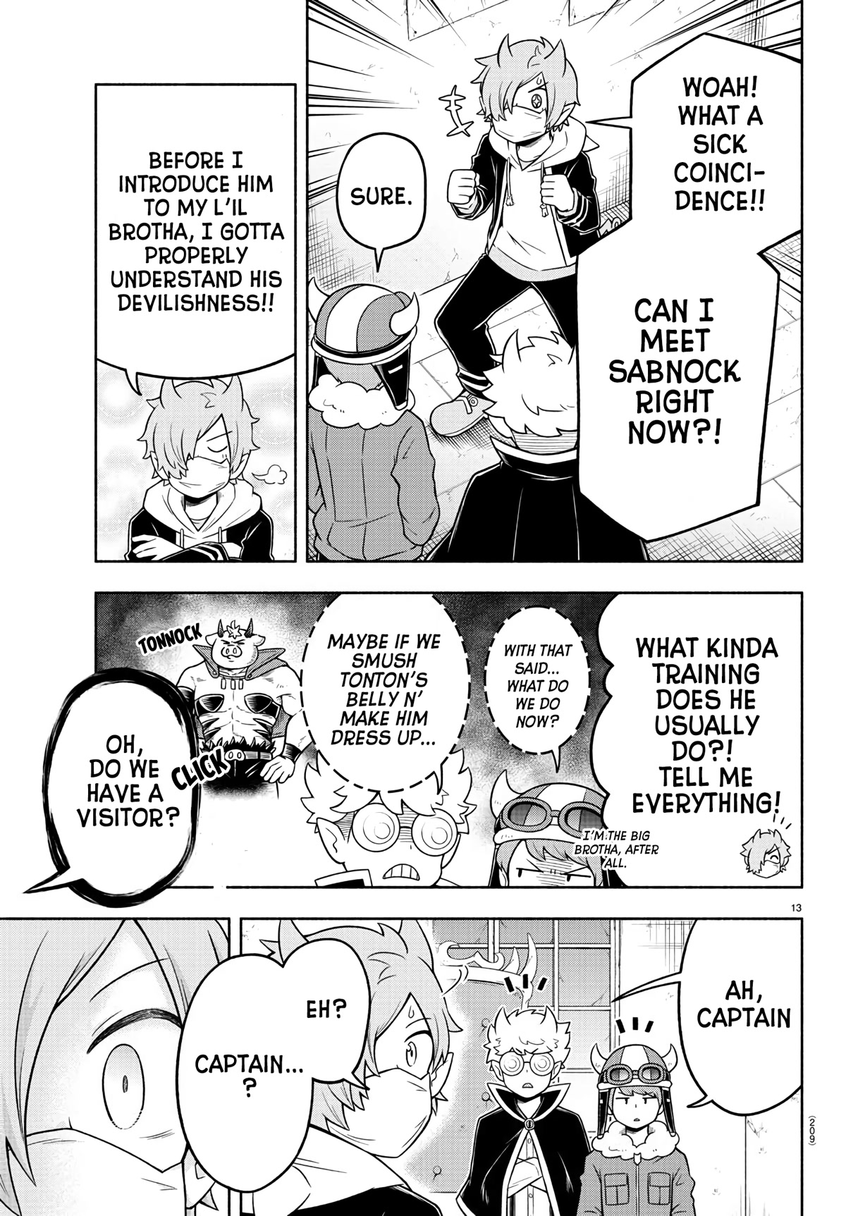 We are the Main Characters of the Demon World Chapter 33 page 13 - Chapter 33: A Li'l Brotha's Batra