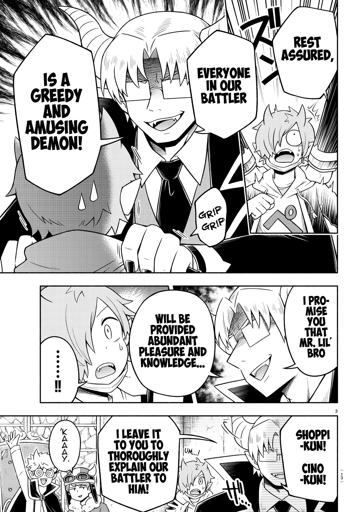 We are the Main Characters of the Demon World Chapter 34 page 7 - Chapter 34: A Big Demon
