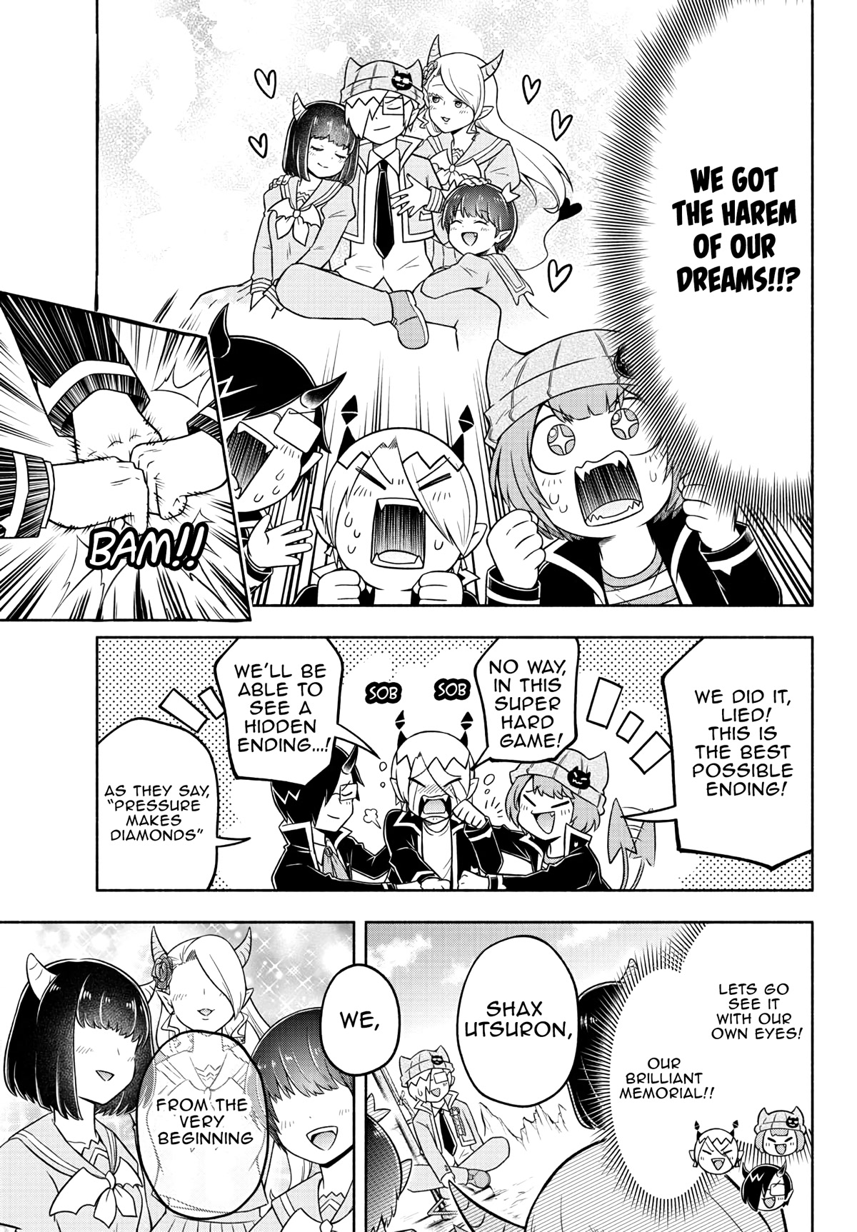 We are the Main Characters of the Demon World Chapter 38 page 13 - Chapter 38: UP! THE! ANTE!