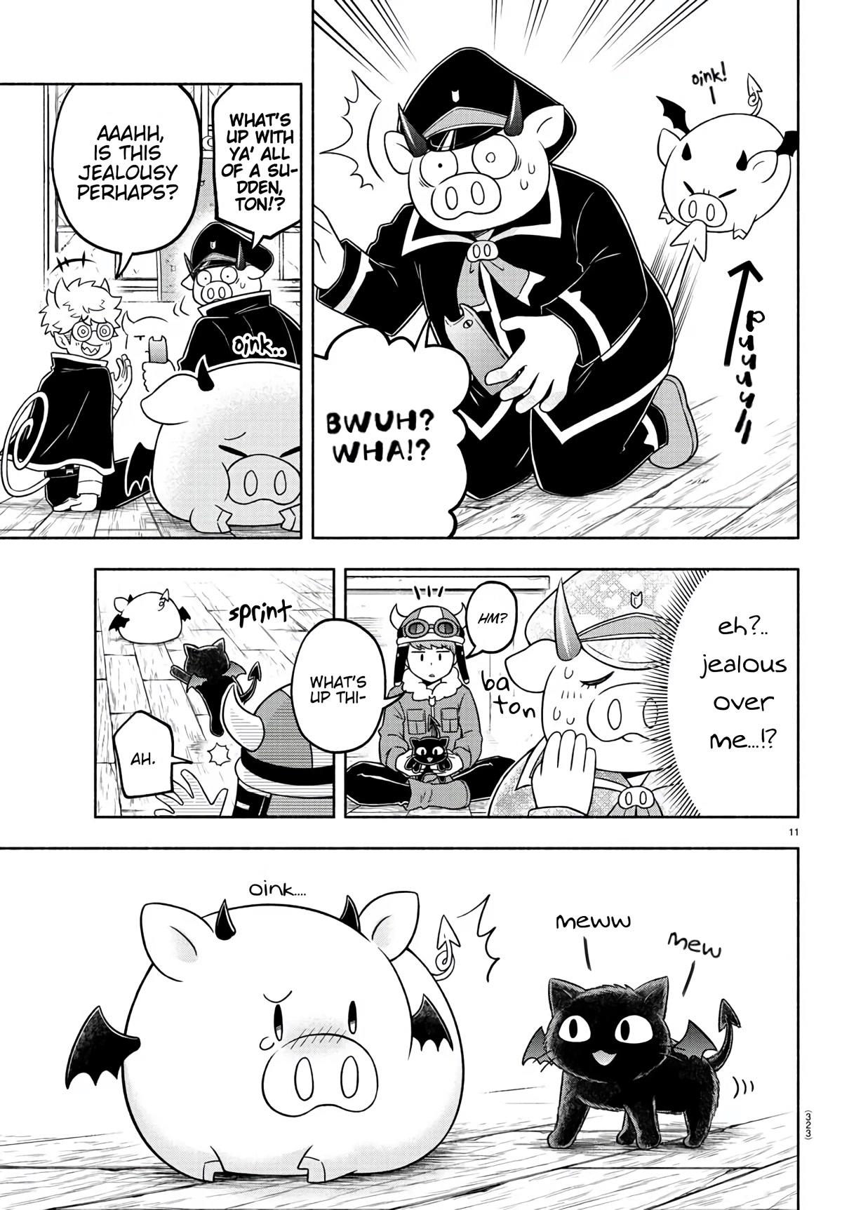 We are the Main Characters of the Demon World Chapter 39 page 11 - Chapter 39: The little guest