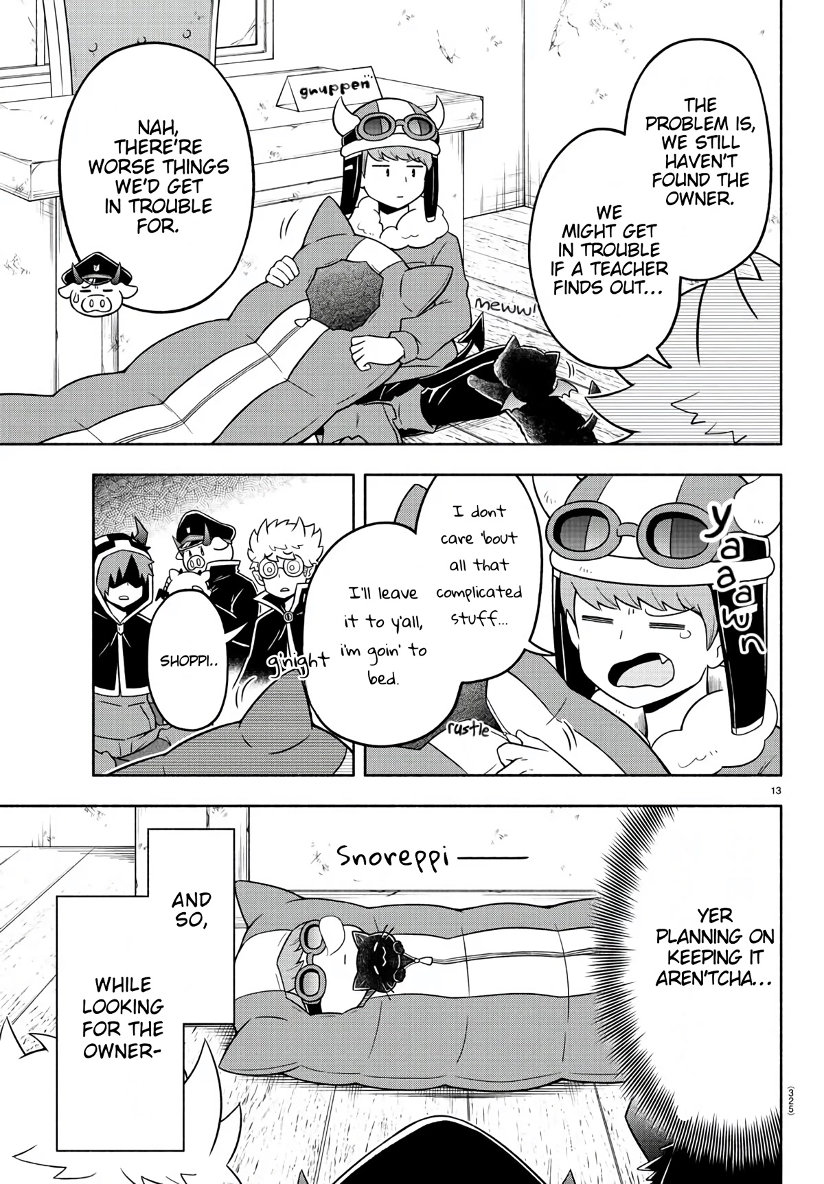 We are the Main Characters of the Demon World Chapter 39 page 13 - Chapter 39: The little guest